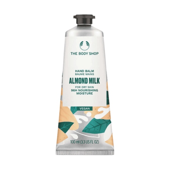 The Body Shop Almond Milk Hand Balm 100ml - Picture 1 of 3